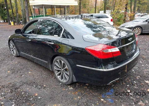 2013 Hyundai Genesis 5.0 R-Spec z USA, uszkodzony, nr VIN KMHGC4DH6DU219889